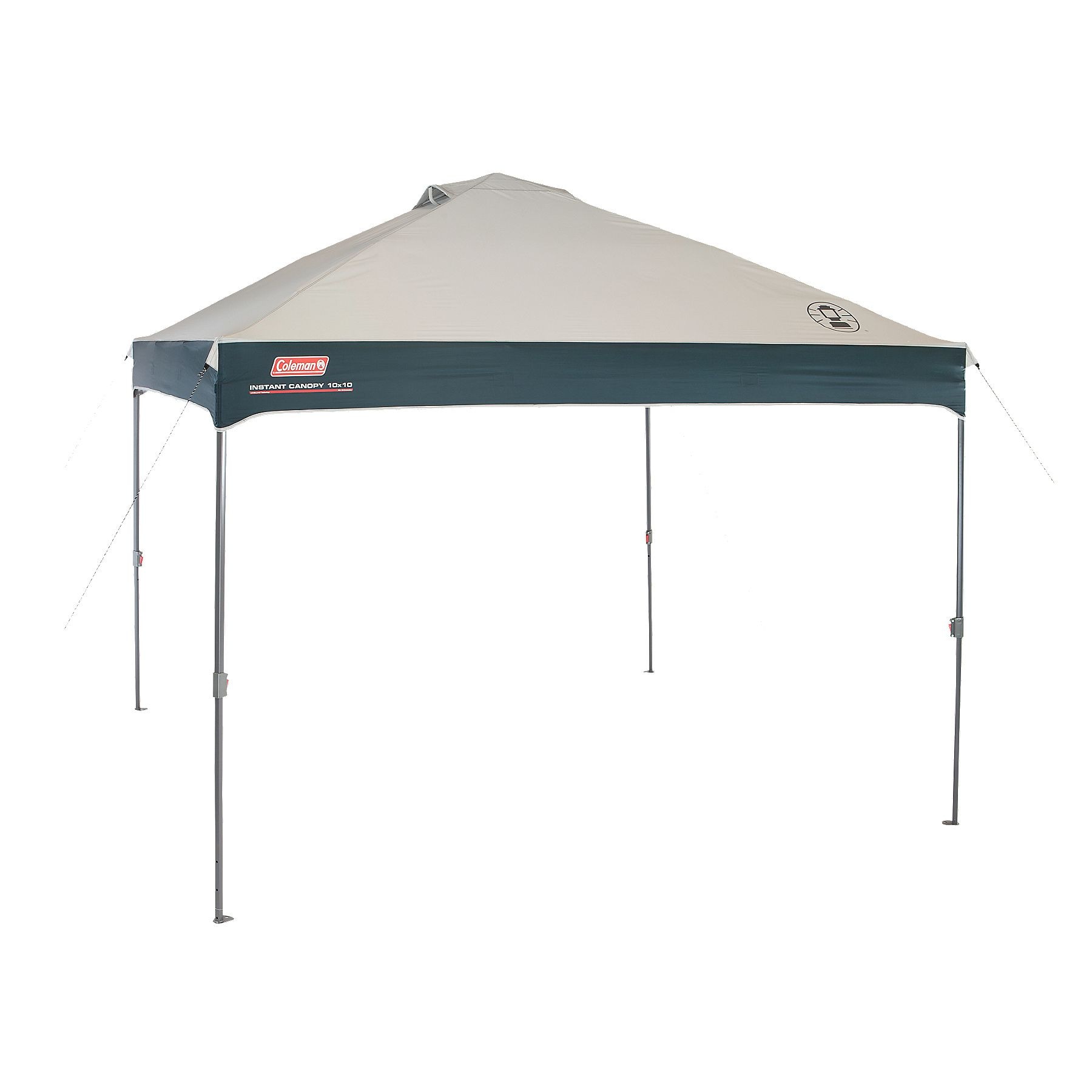 ★mi★ColemanNaturalWoodRollTable 90 Coleman Canopy Sun Shelter w/ Full-Length Shade Wall, 10-ft