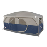 Tente de camping 2 pièces Coleman Hampton pour 3 saisons, 9 personnes, avec cloison, bâche de pluie et sac de transport Front_Three_Fourths_Angled_Left