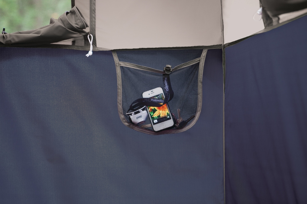 Coleman Hampton 3Season, 9Person, 2Room Camping Cabin Tent w/ Room