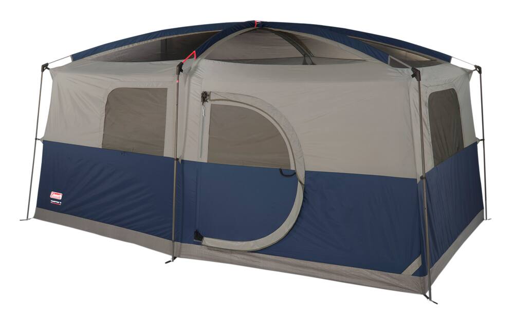 Aanleg zakdoek Somatische cel Coleman Hampton 3-Season, 9-Person, 2-Room Camping Cabin Tent w/ Room  Divider, Rain Fly & Carry Bag | Canadian Tire