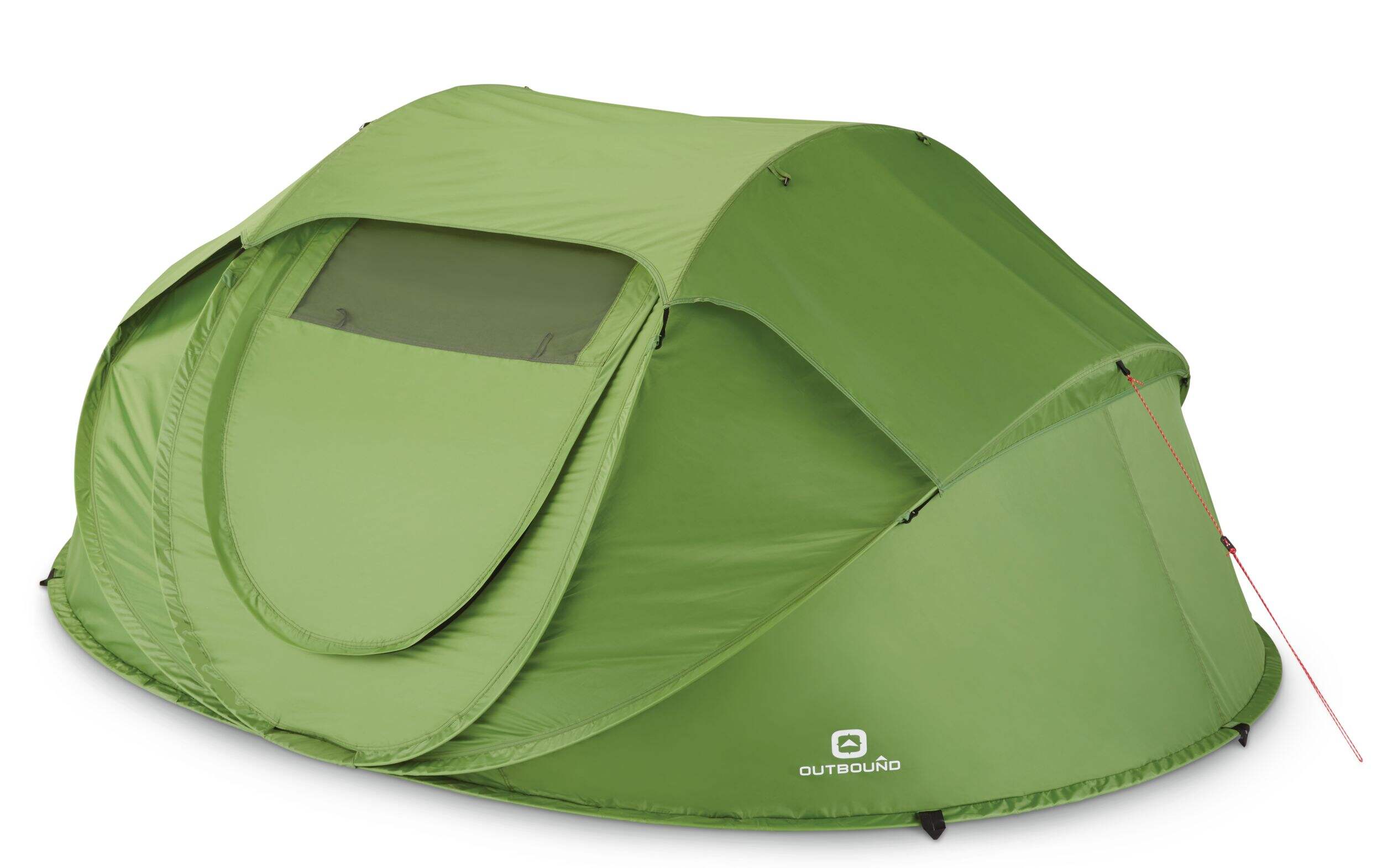 Outbound Pop-Up™ 4-Person Tent with Carry Bag Front_Angled_Left