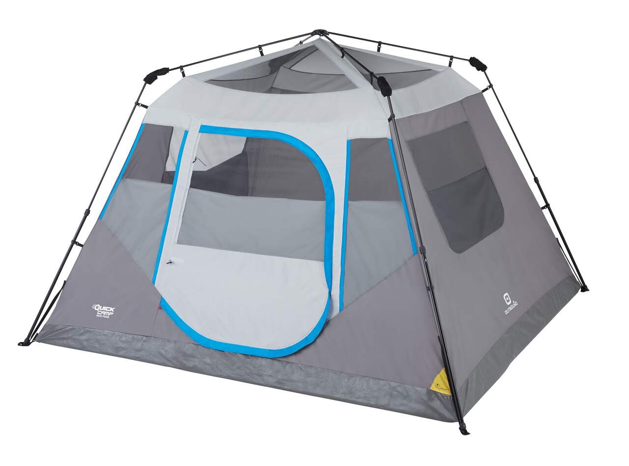 Outbound QuickCamp 3-Season, 10-Person Instant Camping Cabin Tent