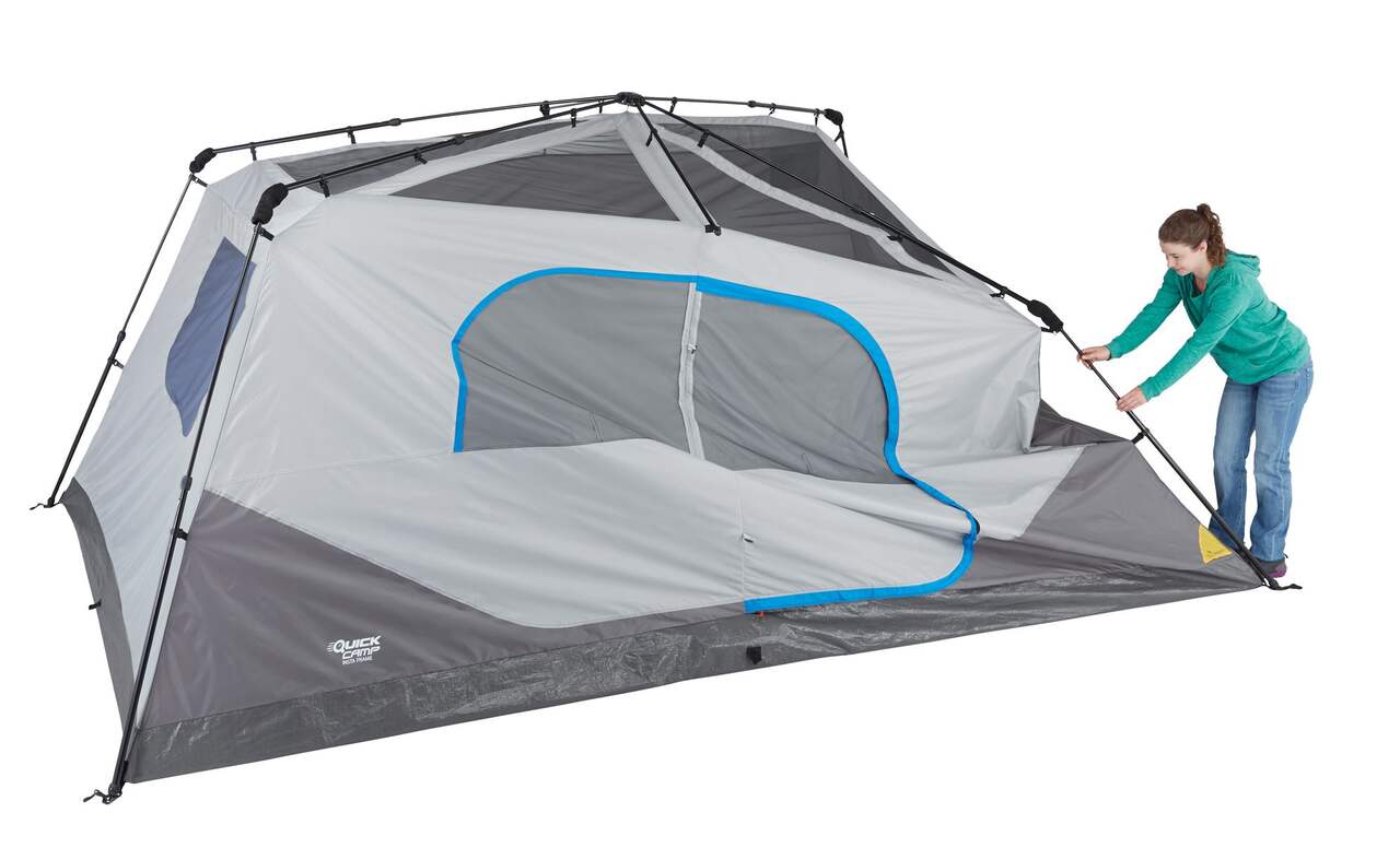 Outbound QuickCamp 3-Season, 10-Person Instant Camping Cabin Tent