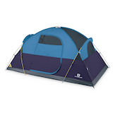 Outbound 3-Season, 6-Person Extended Camping Dome Tent with Rain Fly & Carry Bag Front_Three_Fourths_Angled_Left