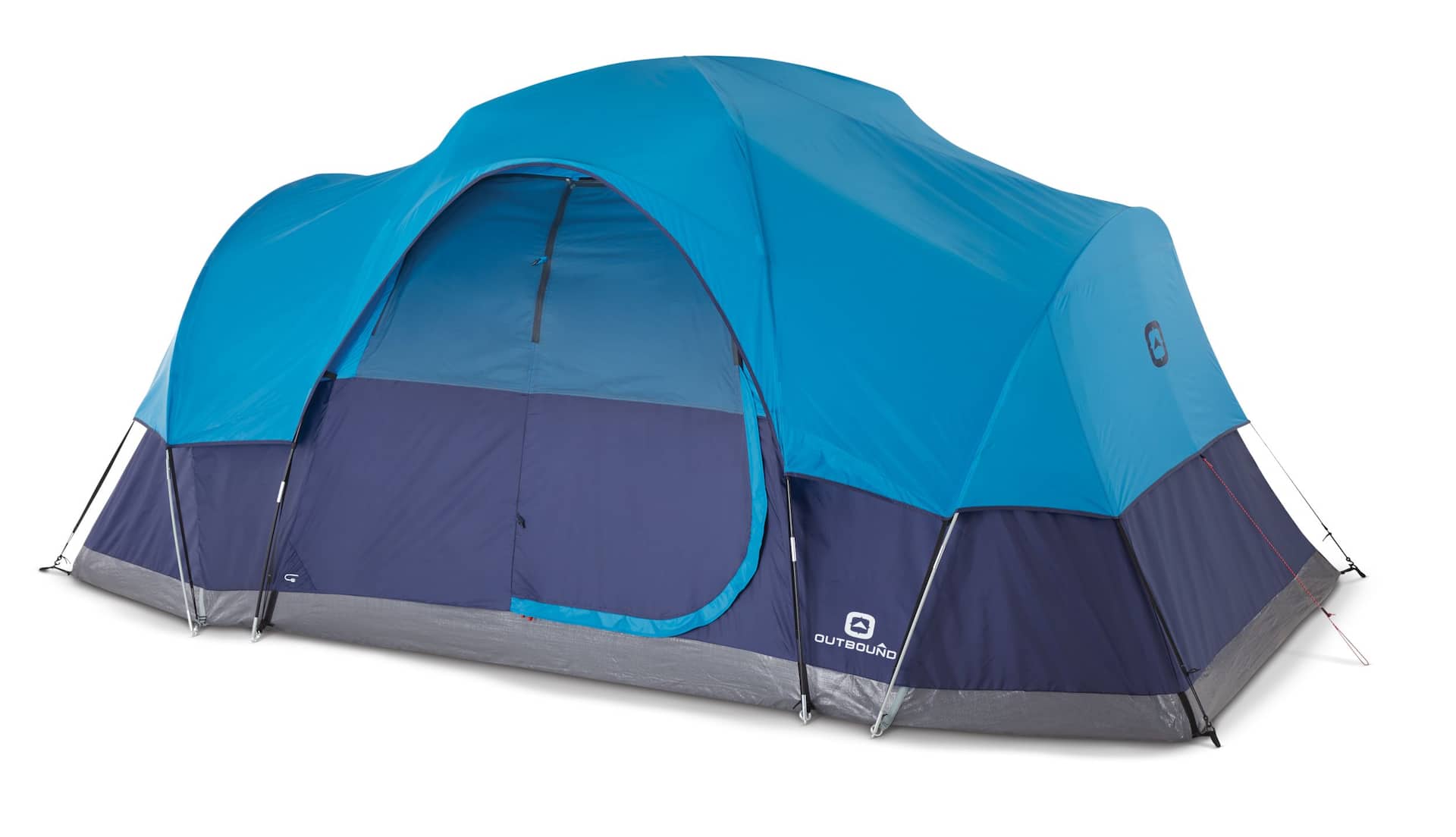 HAPPRUN 6-8 Person Tent with Removable Rain Fly and Carrying Bag