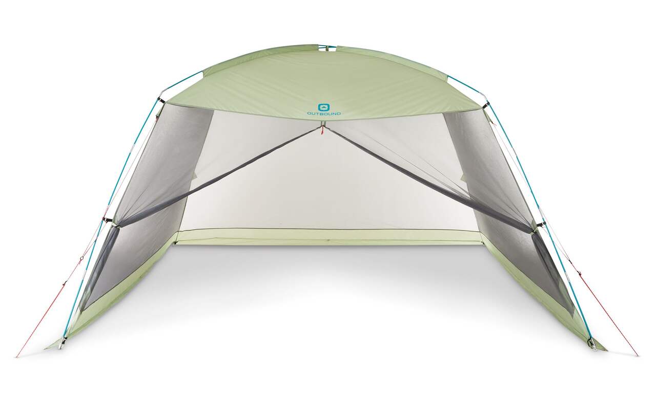 Abri compacte pour camping, 12 pi x 12 pi