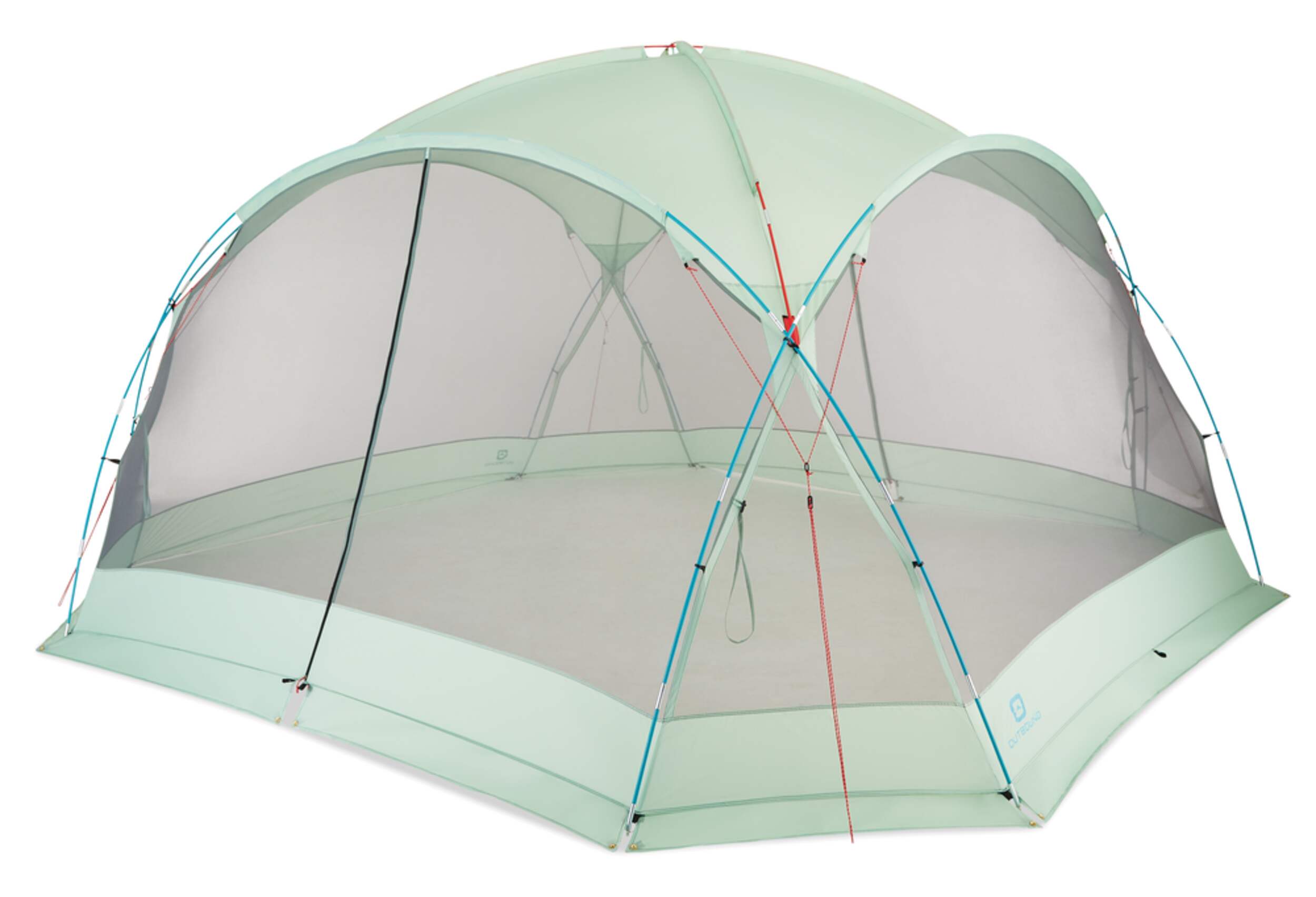 Abri de camping moustiquaire/auvent/abri de jardin à 2 portes Outbound, 14 x 14 pi Front_Three_Fourths_Angled_Left