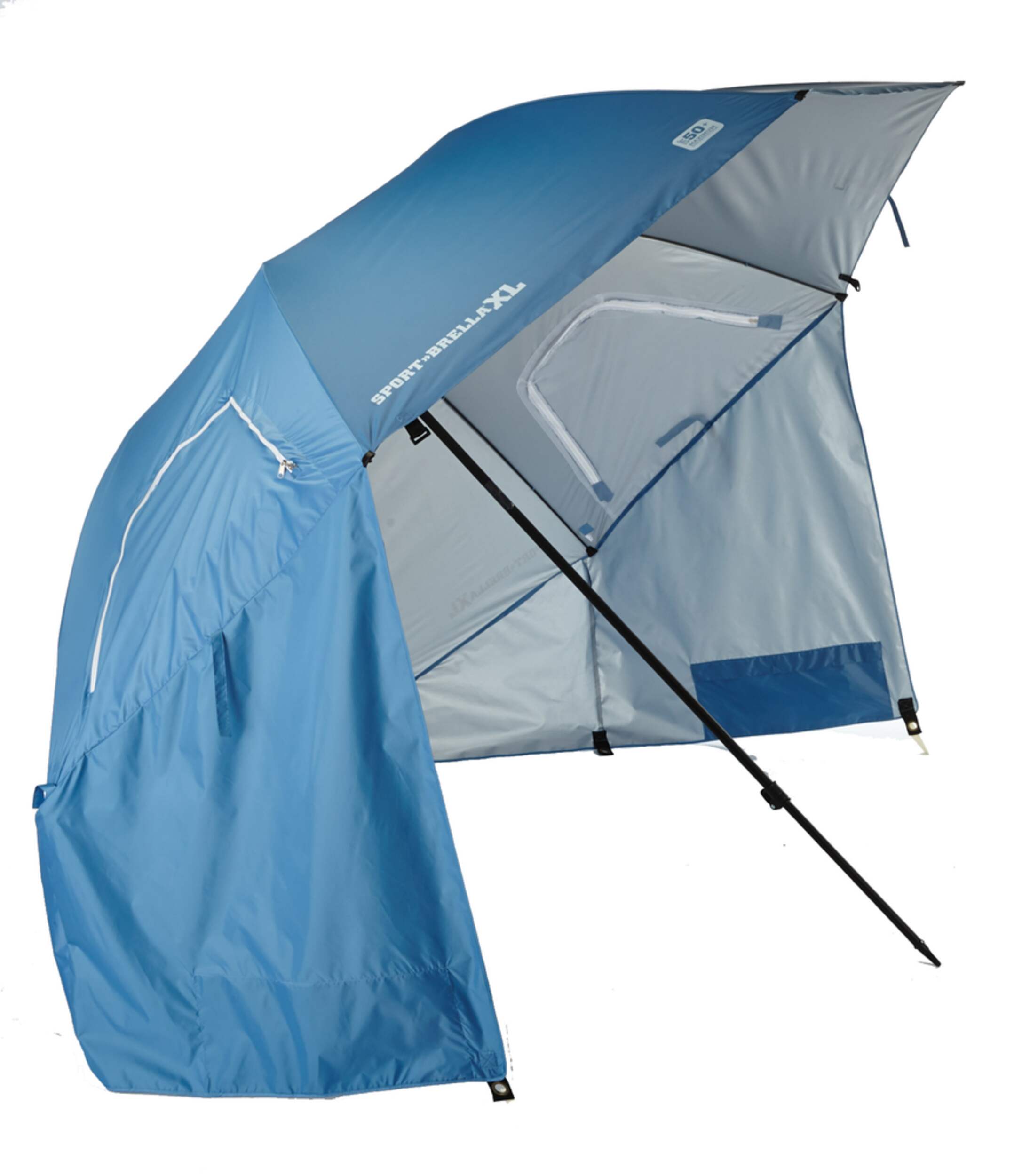 Sportbrella XL Pop-Up Shelter, 9-ft Front_Angled_Right