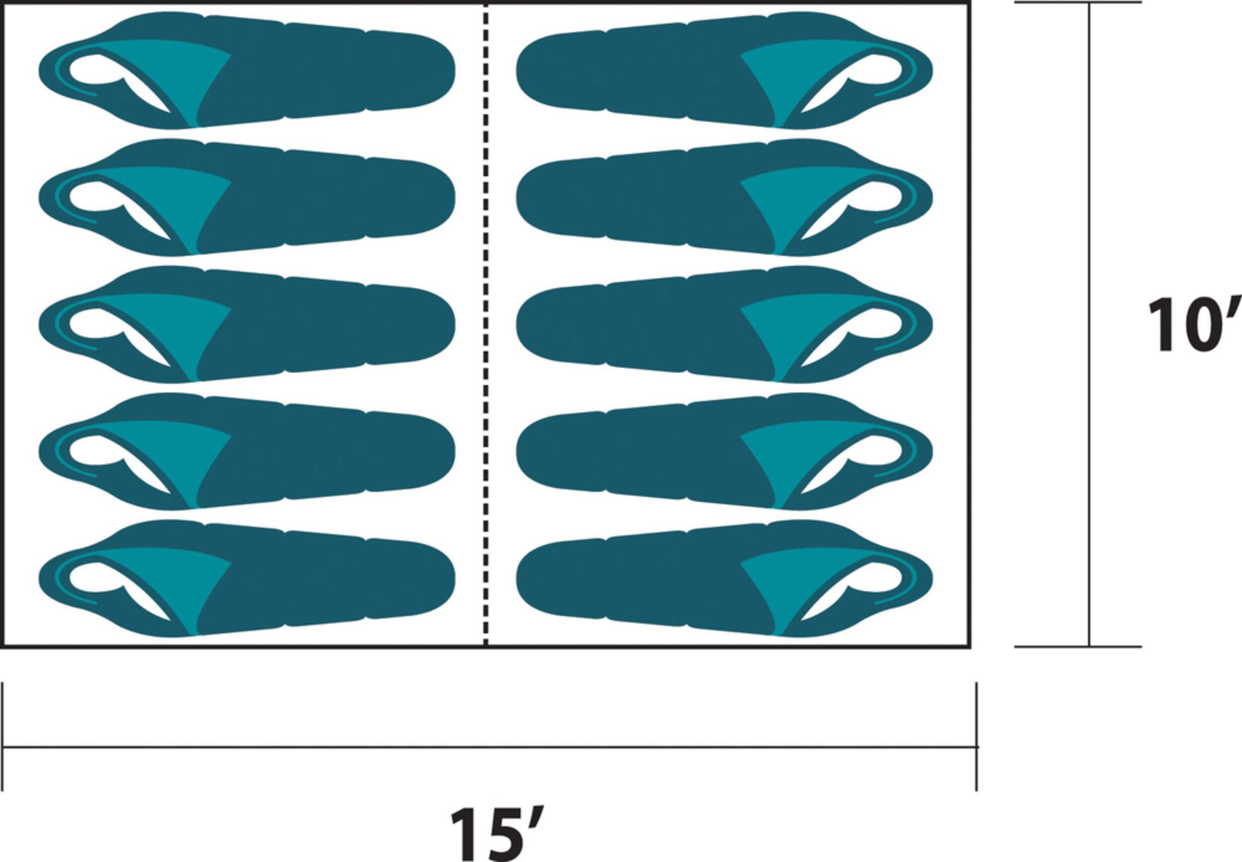 Woods™ Eagle River Tent, 10Person Canadian Tire