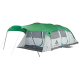 Woods™  Aspen Ridge Tent, 12-Person Front_Angled_Left