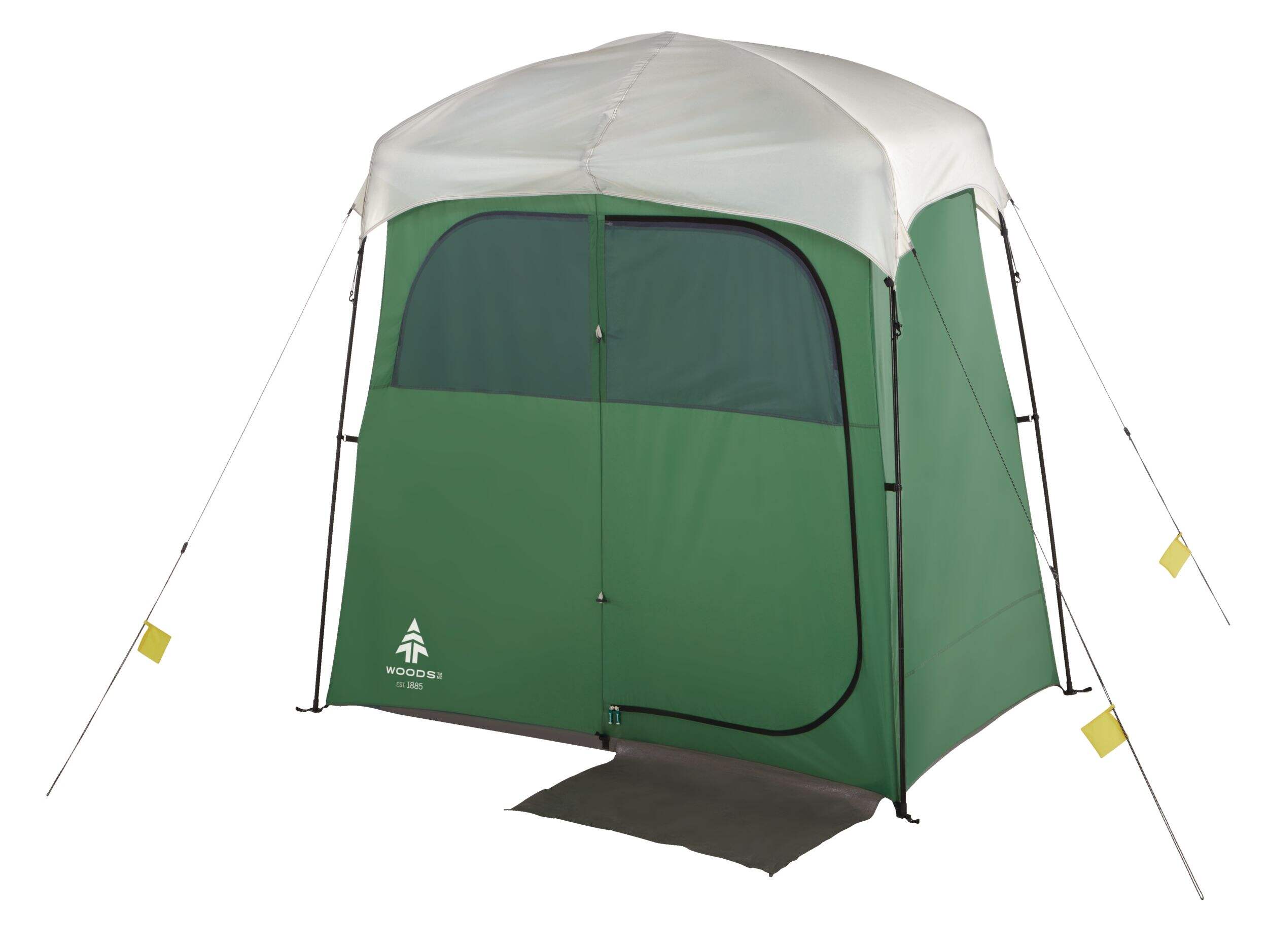 Woods Spruce Portable 2Room PopUp Privacy & Shower Shelter Camping