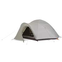 Woods Pinnacle 4-Season Tent, 4-Person Camping Dome w/ Vestibule, Rain Fly & Carry Bag Front_Angled_Left