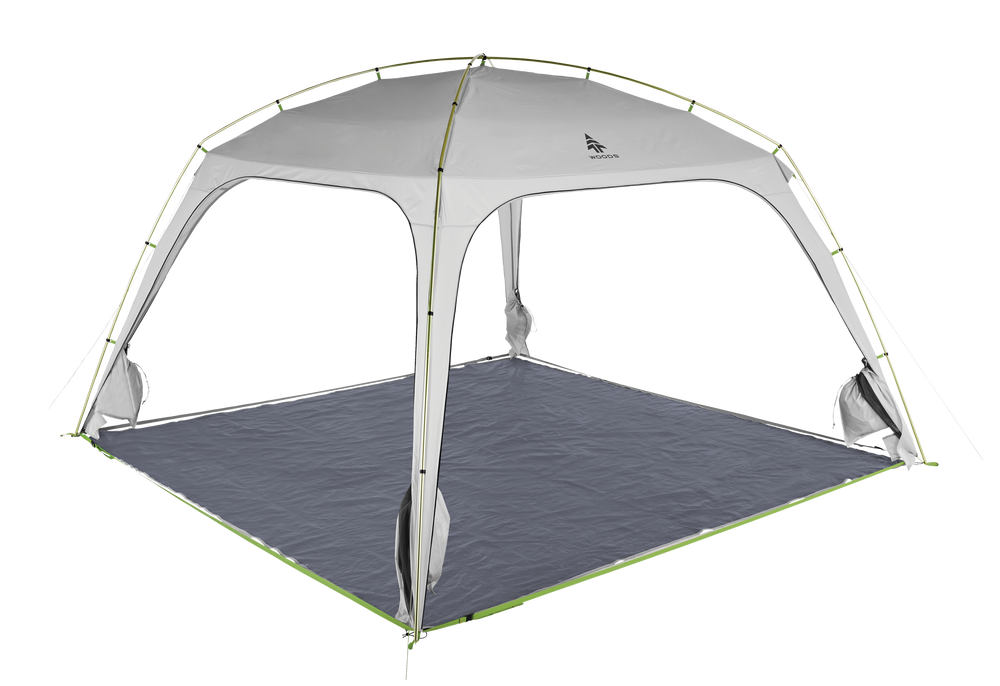 Abri de camping instantané moustiquaire/auvent/abri à 2 portes Woods Lookout, 12 x 12 pi Abri de camping instantané moustiquaire/auvent/abri à 2 portes Woods Lookout, 12 x 12 pi
