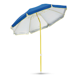 Slumbertrek Pack Umbrella, Adjustable Beach Umbrella, w/ Sand Screw & Carry Bag Front_Angled_Right
