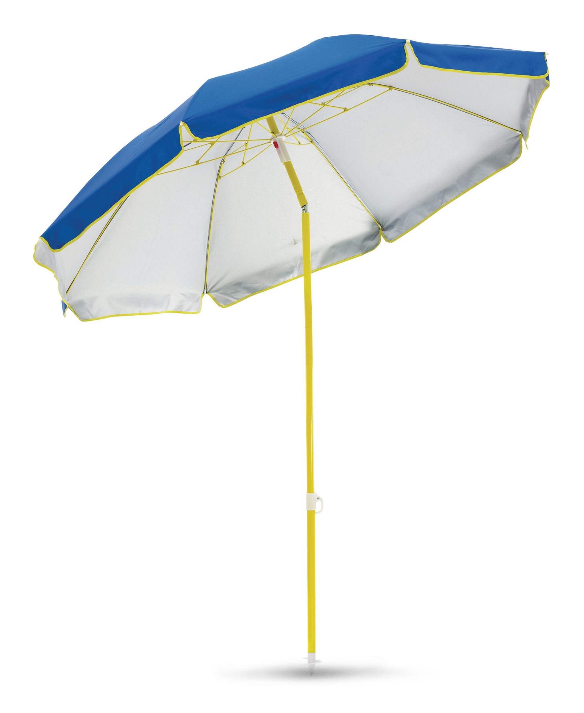 Parasol de plage réglable Slumbertrek Pack Umbrella avec vis de sable et sac de transport Front_Angled_Right