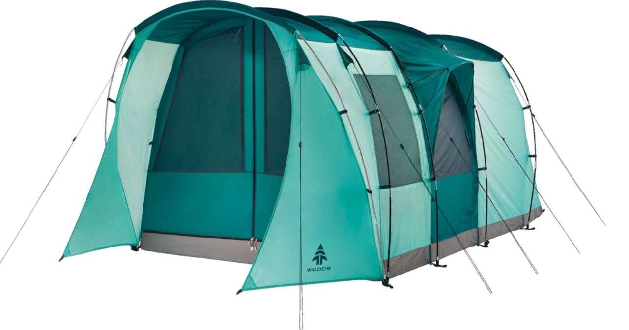 Maison Exclusive - Tente de camping pour 6 personnes bleu et bleu