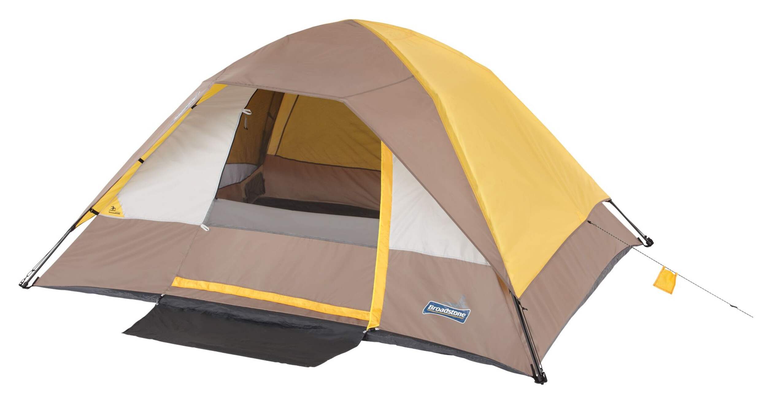 Broadstone Easy-Up™ Tent, 5-Person Front_Angled_Left