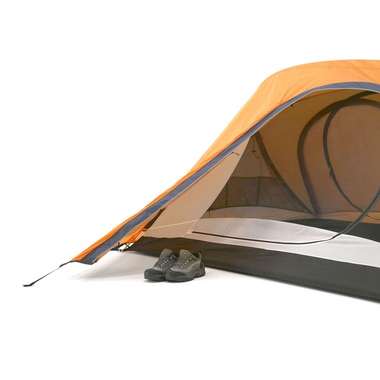 Outbound 3-Season, 4-Person Easy Set-Up Camping Dome Tent w/ Rain Fly &  Carry Bag