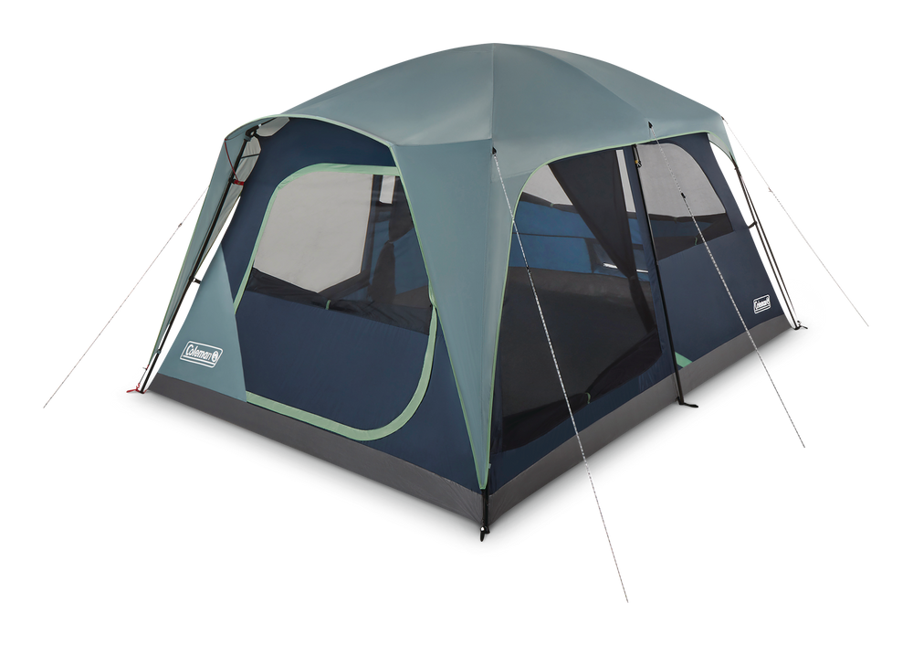 Coleman Skylodge 8Person Camping Tent w/ Convertible Screened Room
