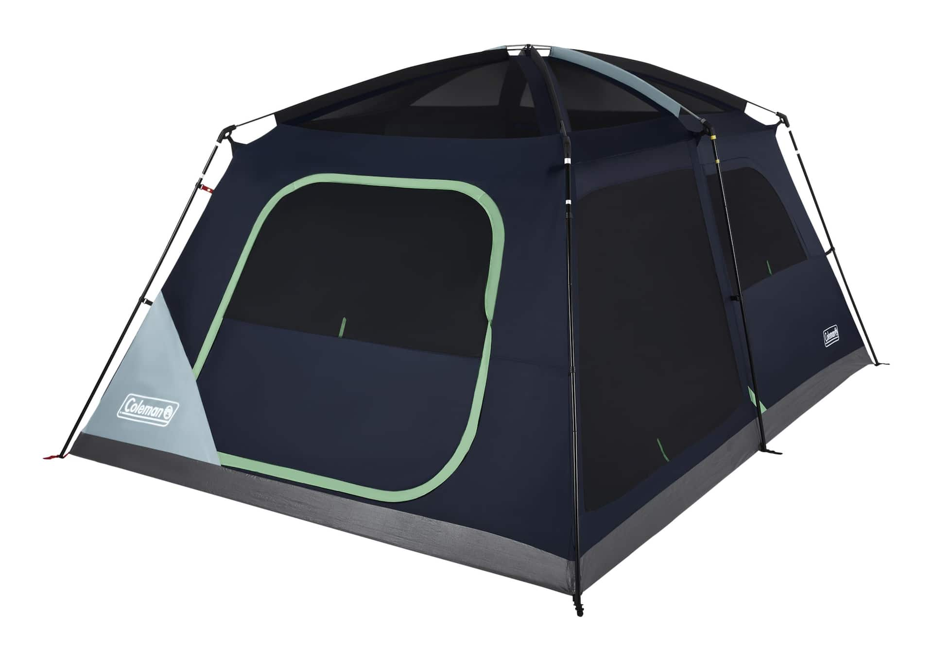 Coleman Skylodge 10 Person Camping Tent w Convertible Screened Room Rain Fly Carry Bag Blue Nights Canadian Tire