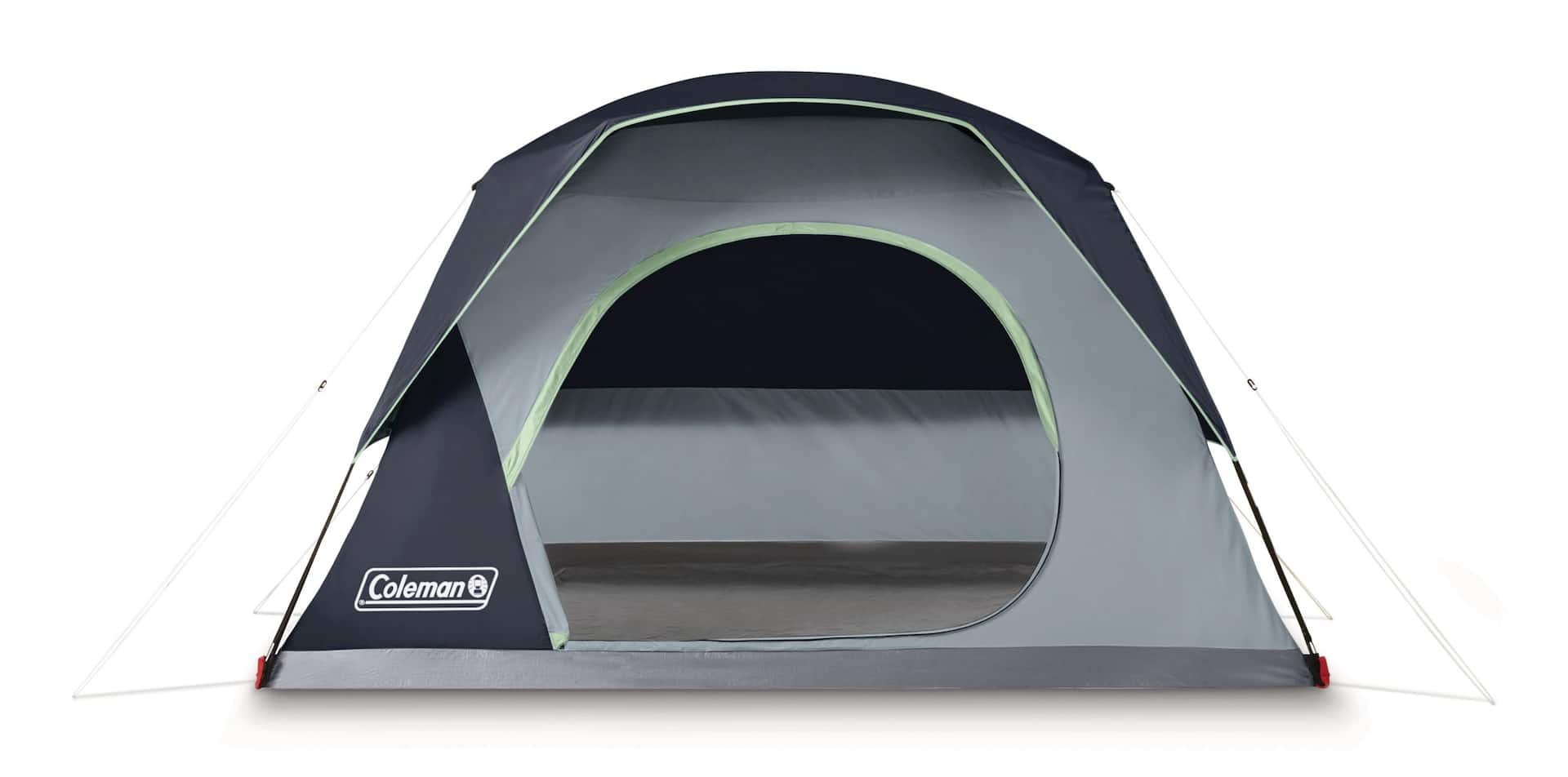 Coleman Skydome 3-Season, 6-Person Easy Set-Up Camping Dome Tent w