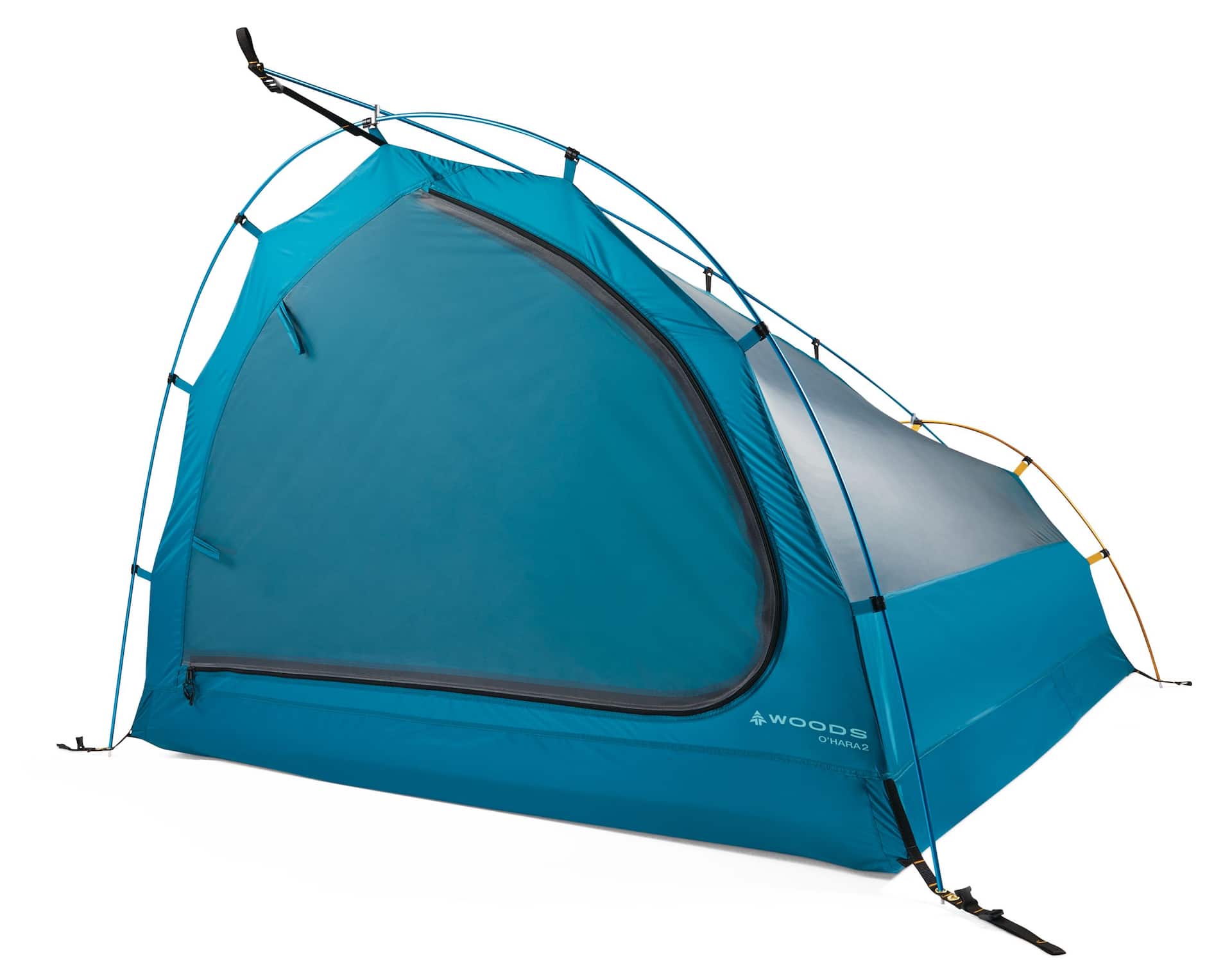 Woods O'HARA 2-Person, 3-Season Backcountry Camping Tent w/ 1 Door