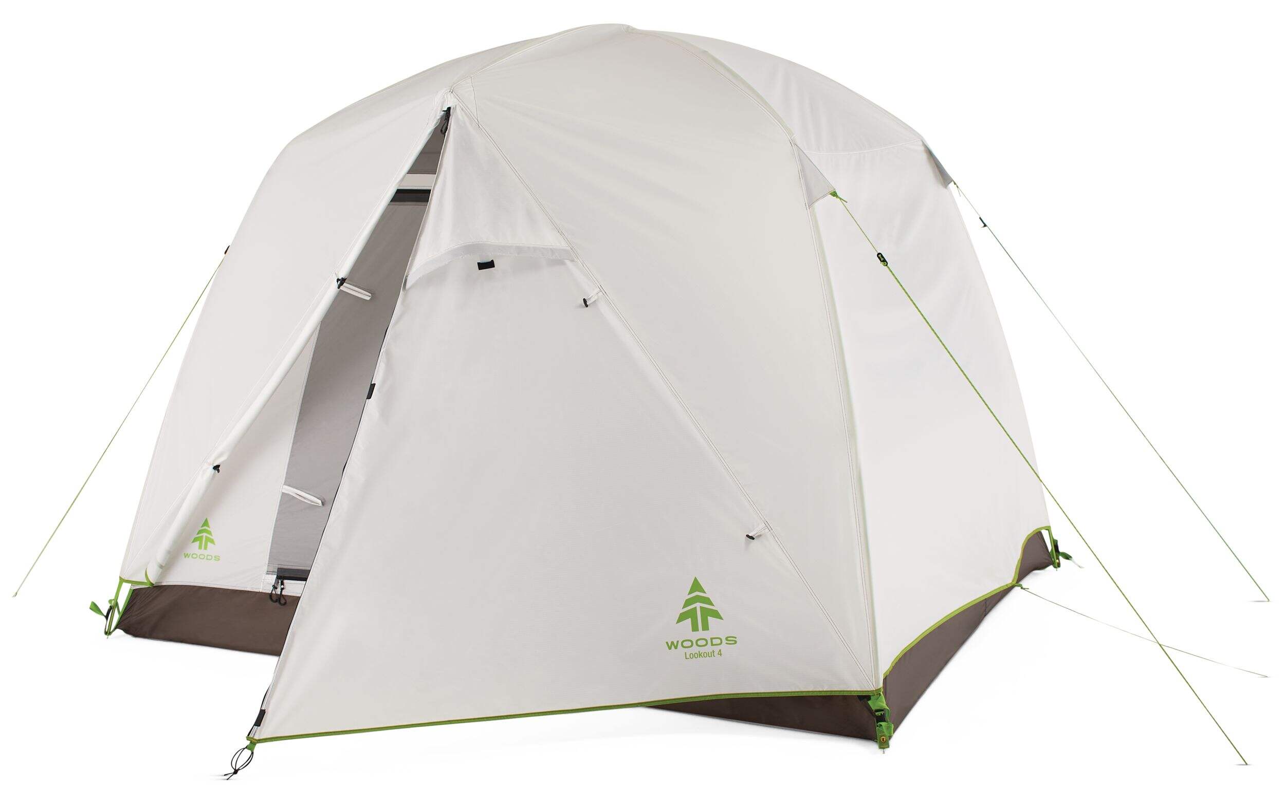 Woods Lookout 4-Person Tent Front_Three_Fourths_Angled_Left