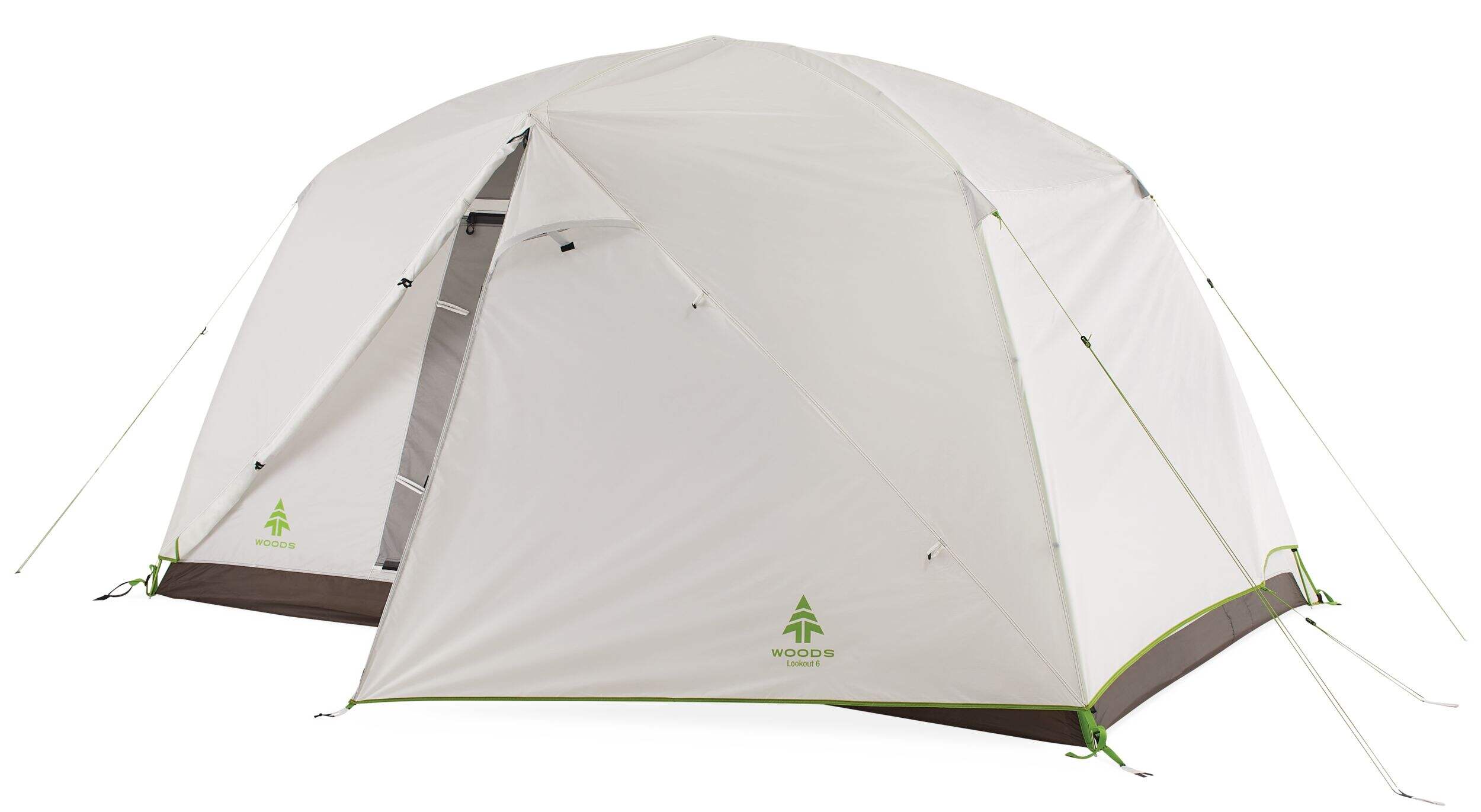Woods Lookout 6-Person Tent Front_Three_Fourths_Angled_Left