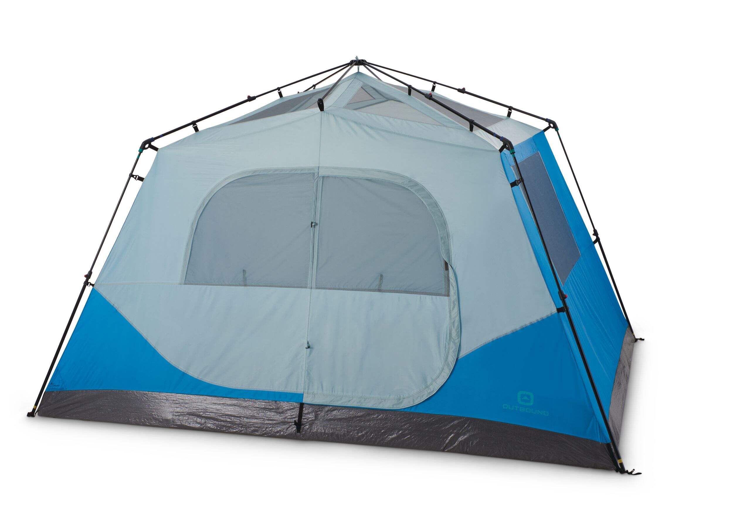 Outbound Quick Camp Cabin 8-Person Tent Front_Three_Fourths_Angled_Left
