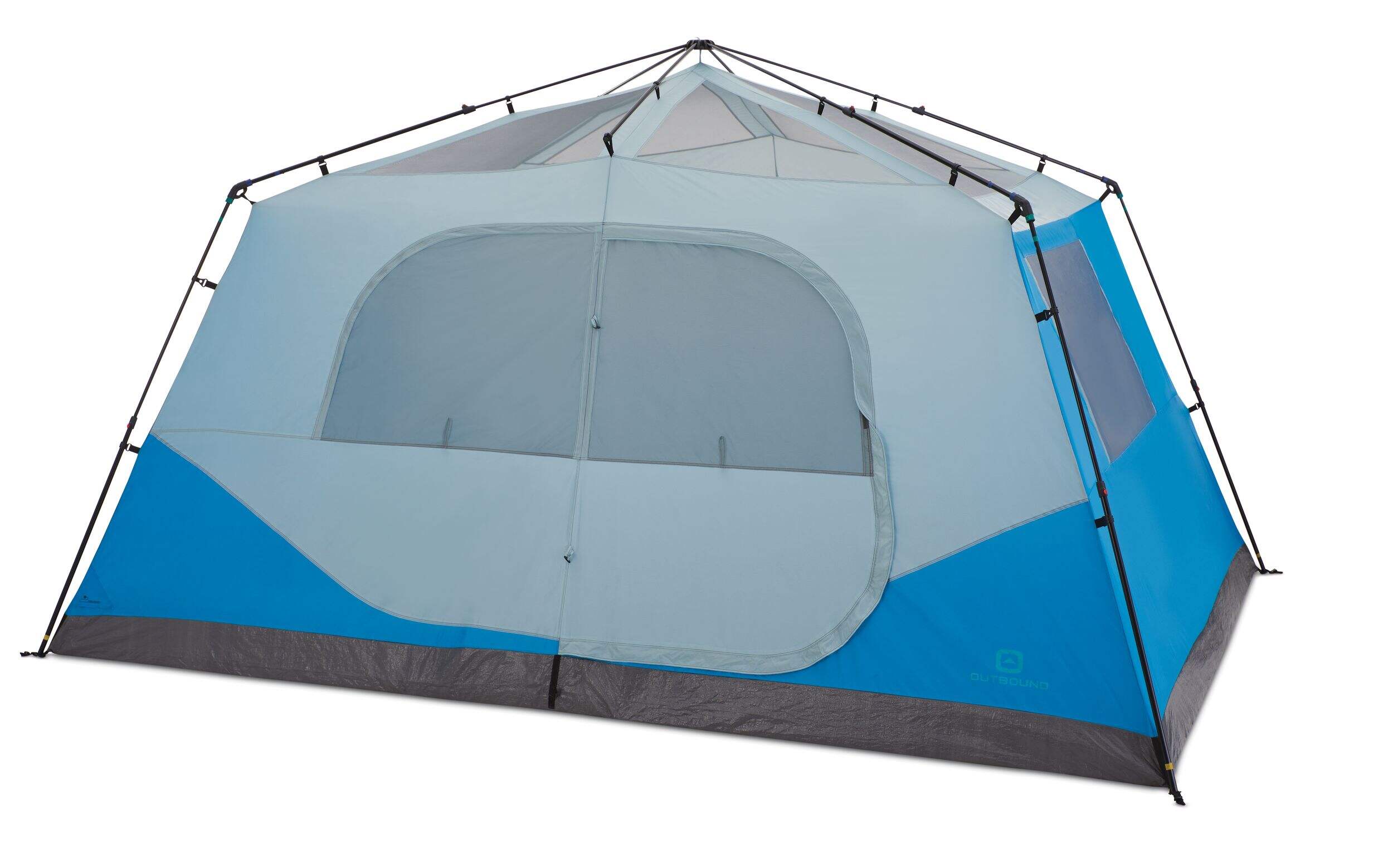 Outbound Quick Camp Cabin 10-Person Tent Front_Angled_Left