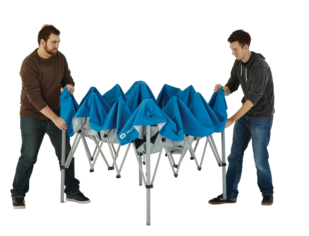 Outbound 2Door Screen House/Canopy Tent/Gazebo Camping Shelter, 10ft