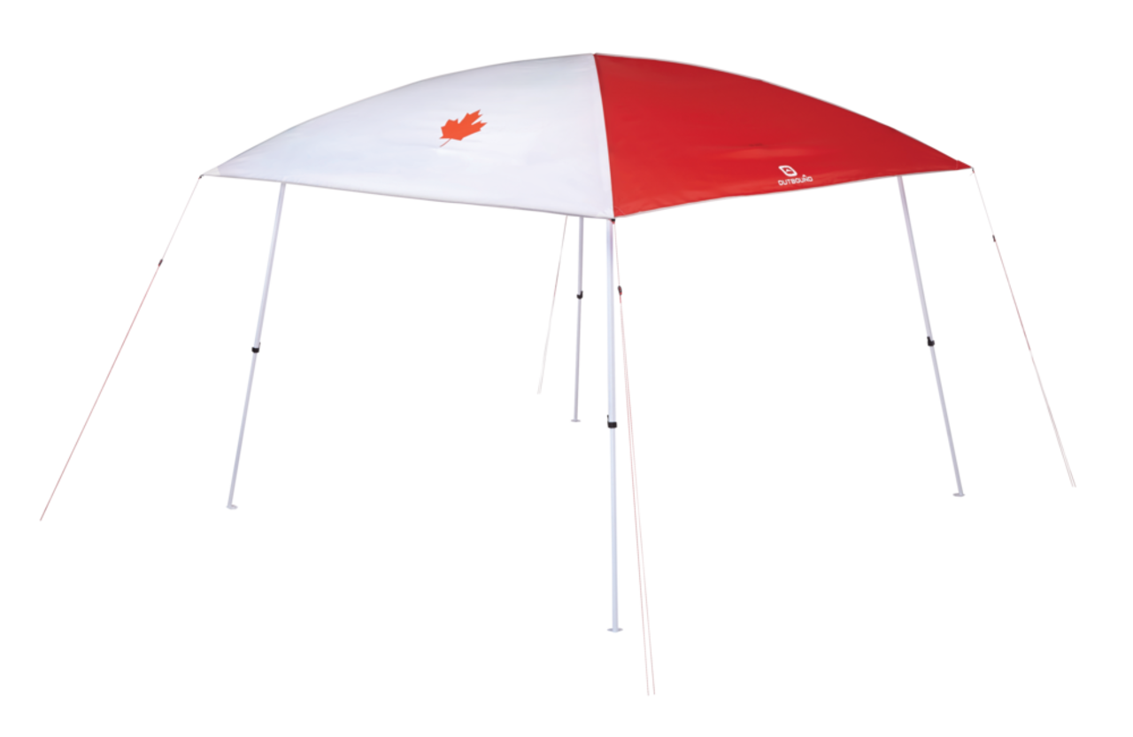 Outbound Canada Portable Instant Pop-Up Sun Shelter Canopy Tent w/ Carry  Bag, 9-ft x 9-ft