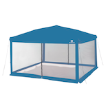 Outbound Straight Leg 2-Door Screen House/Canopy Tent/Gazebo Camping Shelter, 12-ft x 12-ft Front_Angled_Left