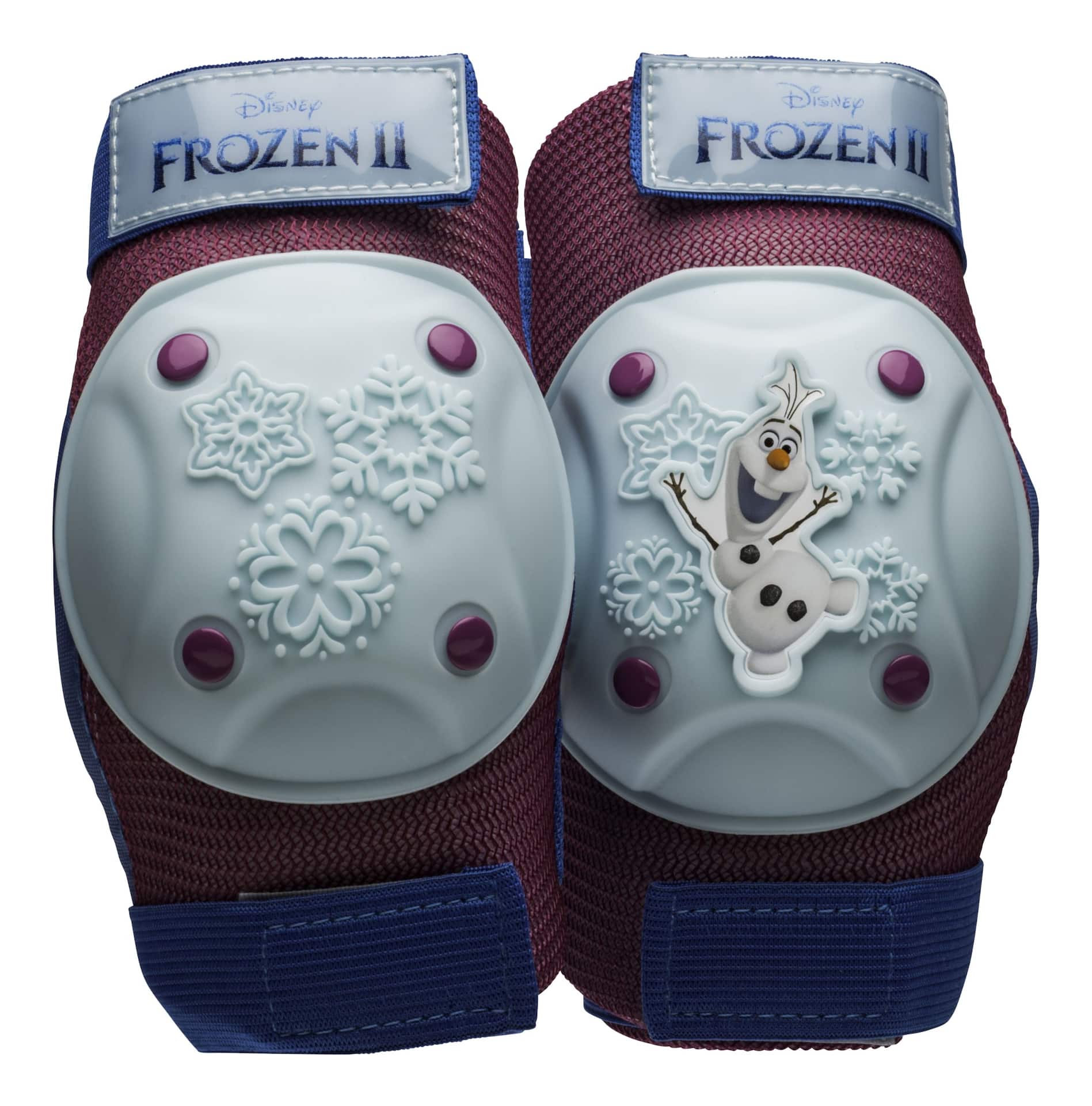 Disney Frozen 2 Kids' Protective Gear Bike Set w/Padded Gloves, Purple