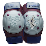 Bell Disney Frozen 2 Protective Pad and Glove Set, Purple/Aqua Front_Flat