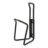 Supercycle Alloy Bike Water Bottle Cage/Holder, Black Front_Three_Fourths_Angled_Left
