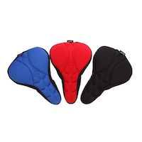 Supercycle Adjustable Bike Seatcover Overhead_Flat