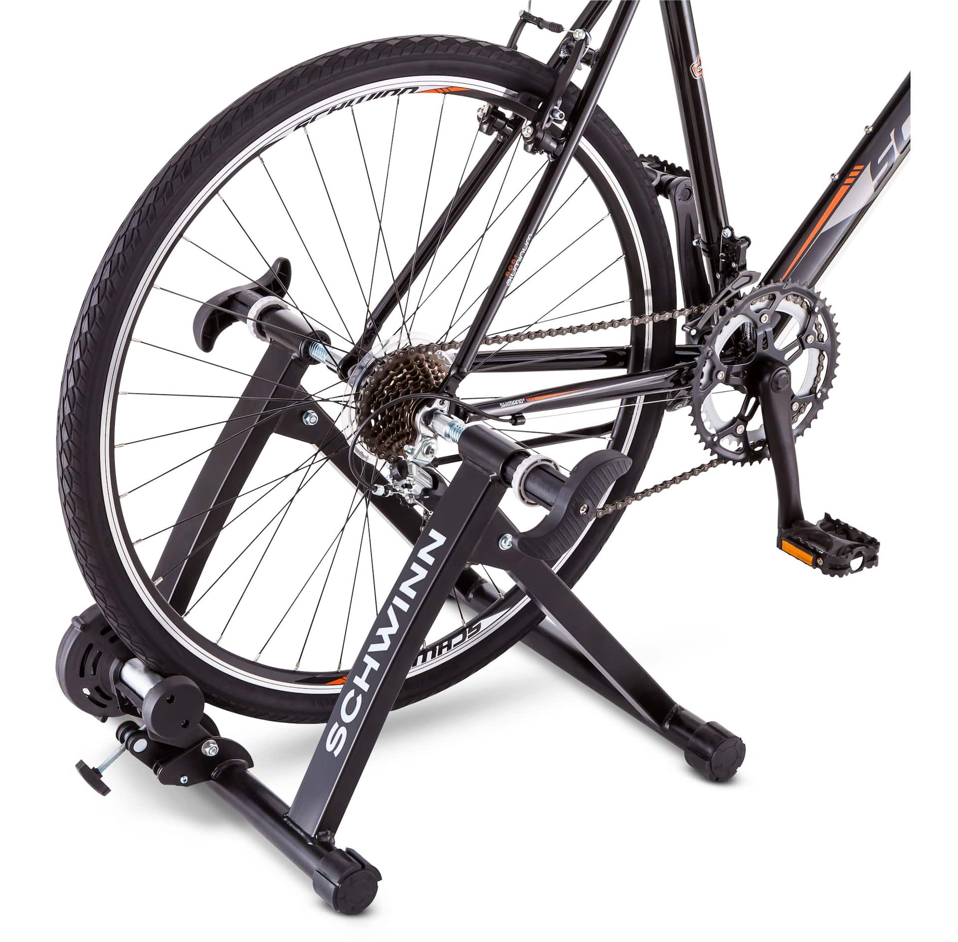 Schwinn Collapsible Bike Exercise Trainer w Magnetic Resistance