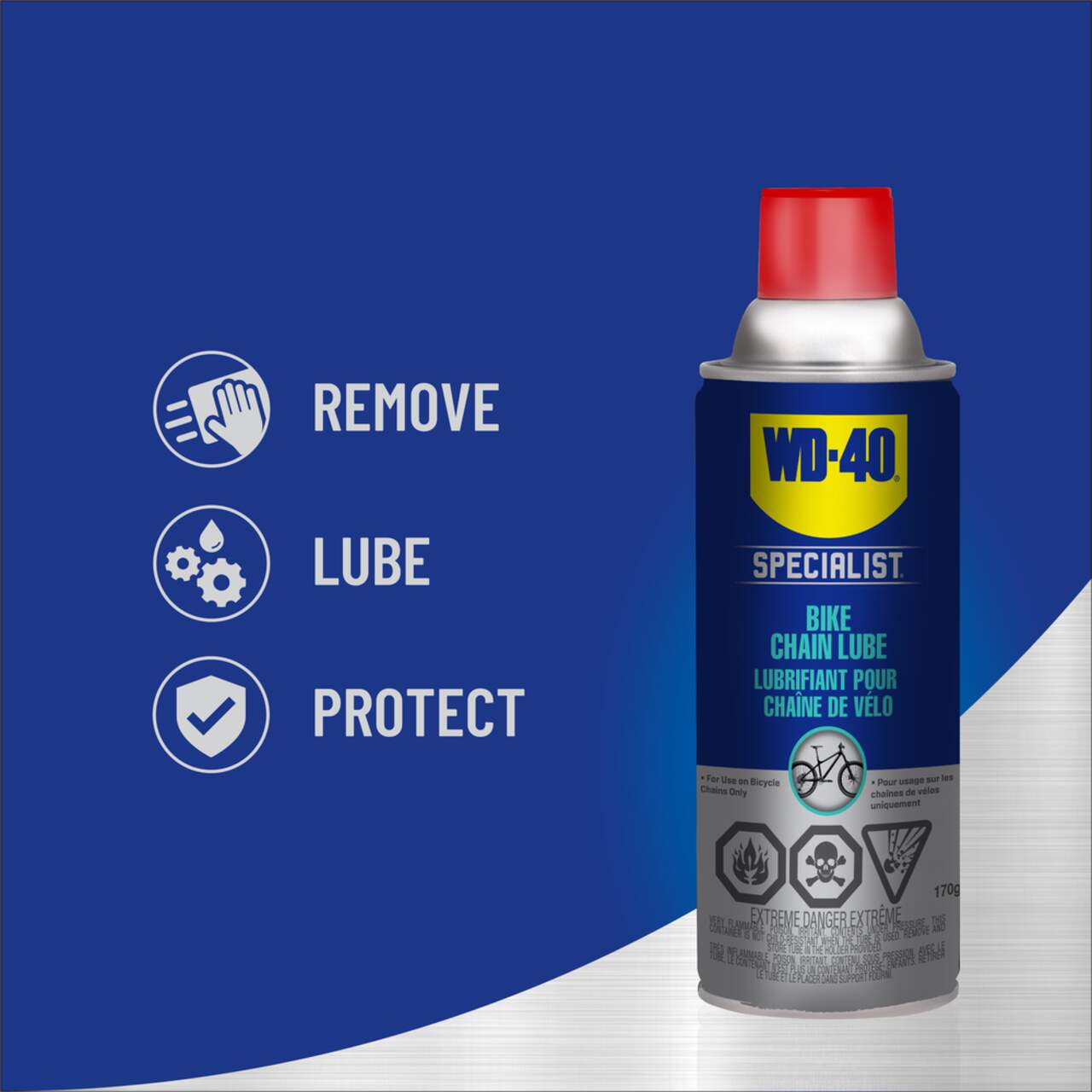 WD-40 SPECIALIST® BIKE Lubricante All Conditions