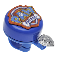 Paw Patrol Kids' Handlebar Bike Bell For Bicycles, Trikes & Scooters, Loud Ring, Blue