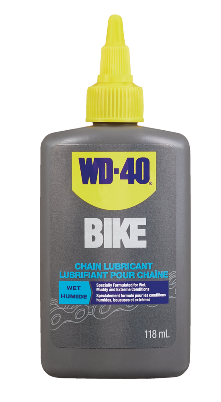 WD-40 Bike Wet Chain Lube, 118-mL