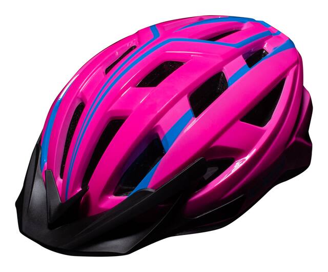 CCM Ascent Kids' Bike Helmet w/Adjustable Straps & Removable Visor ...