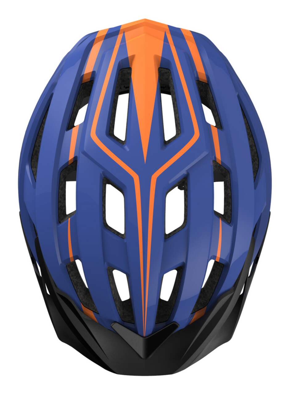 CCM Ascent Youth Bike Helmet w Adjustable Straps Removable Visor