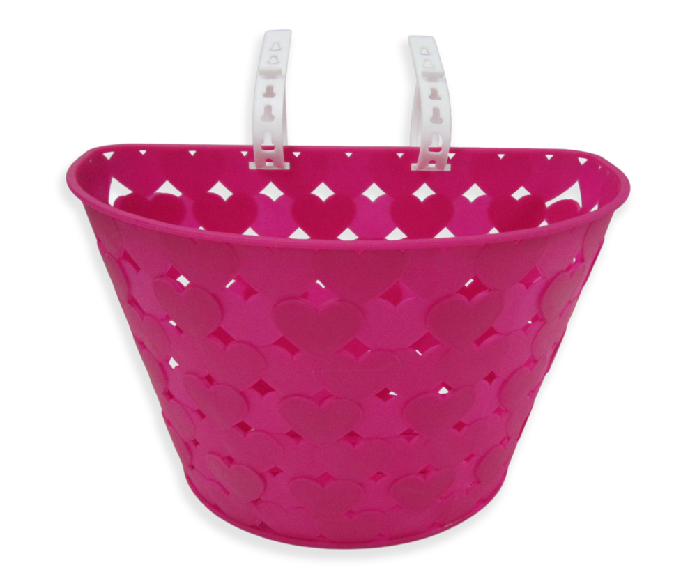 bike basket pink