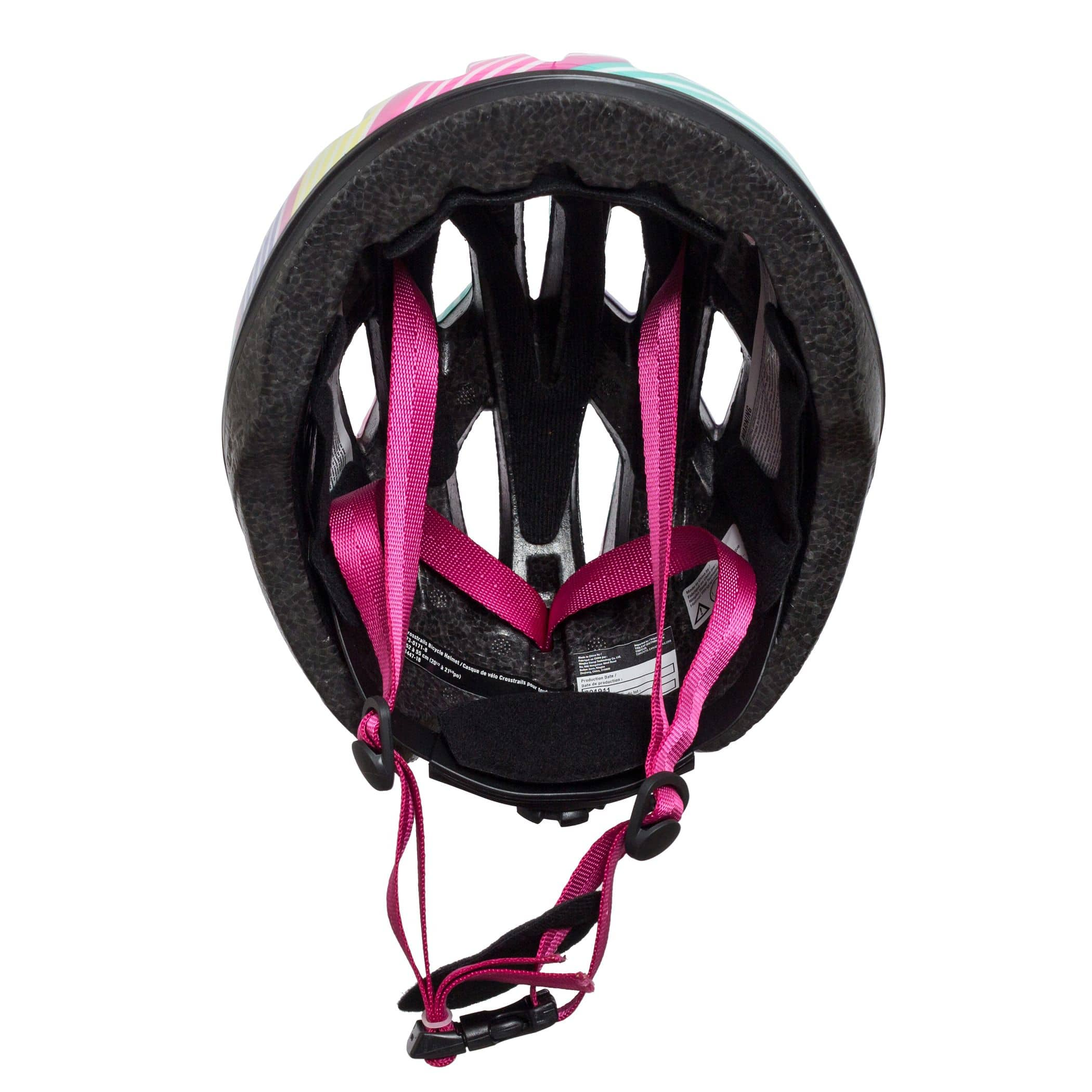 Casque de v lo Supercycle Crosstrails enfants multicolore avec sangles r glables 5 ans et plus