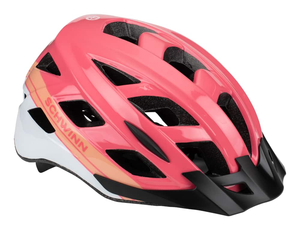 adult pink bike helmet