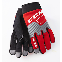 CCM Full Finger Gloves, L/XL Composite_or_Mixed