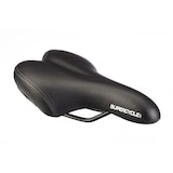 Supercycle Comfort Foam Kids' Preschool Bike Seat/Saddle, Waterproof, Black Front_Angled_Right