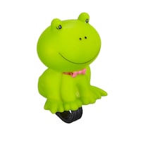 Supercycle Frog Kids' Handlebar Bike Bell Horn For Bicycles, Trikes & Scooters, Loud Tone, Green