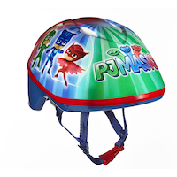 Bell Sports PJ Mask Toddler Bike Helmet w/Adjustable Straps, Multi-Colour, Ages 3+ Front_Angled_Right
